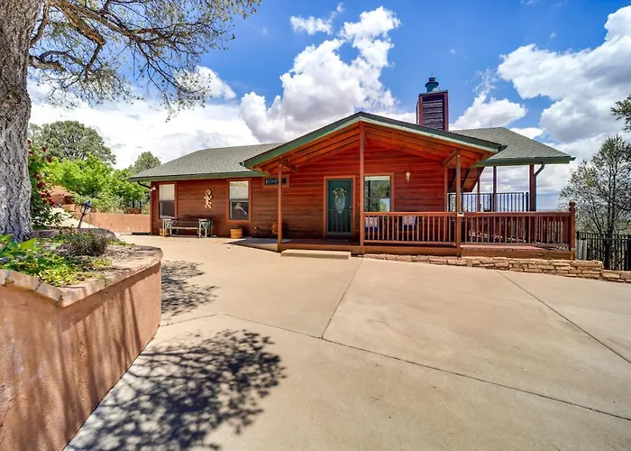 Fire Pit & Views: 'falconcrest' In Payson! Holiday home Payson