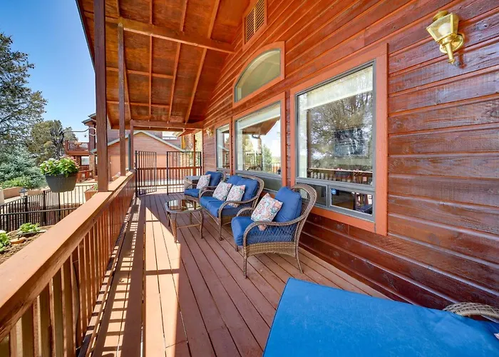 Holiday home Fire Pit & Views: 'falconcrest' In Payson! Payson