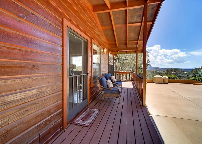 Fire Pit & Views: 'falconcrest' In Payson! Payson